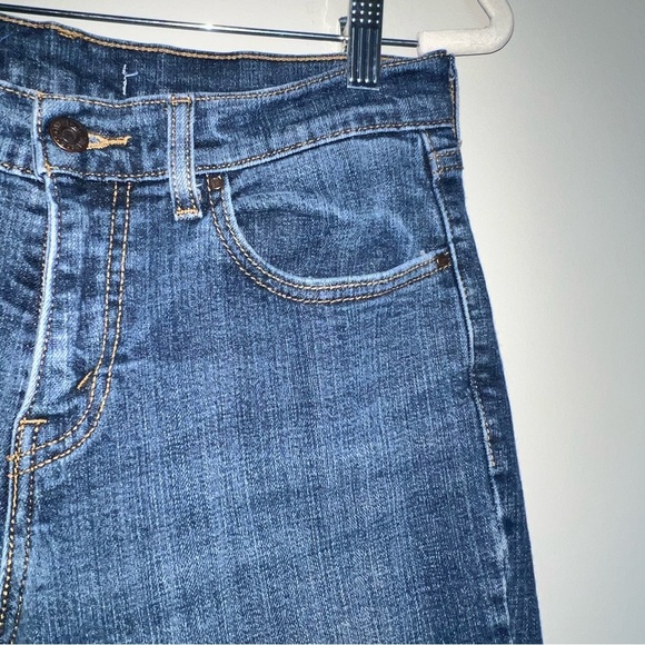 LEVI'S Bootcut 515 Womens Jeans Size 8‎ LC Medium 32" Inseam Medium Wash Blue - Picture 4 of 15